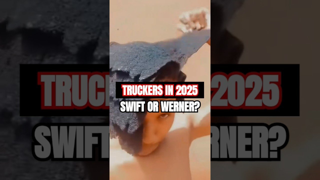I hope you’re ready for the all new class of 2025 truckers! SWIFT OR WERNER?
