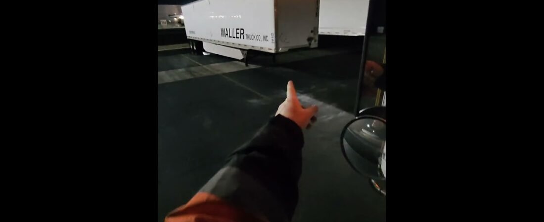 I make this look easy. Trucking just comes easy to some people.