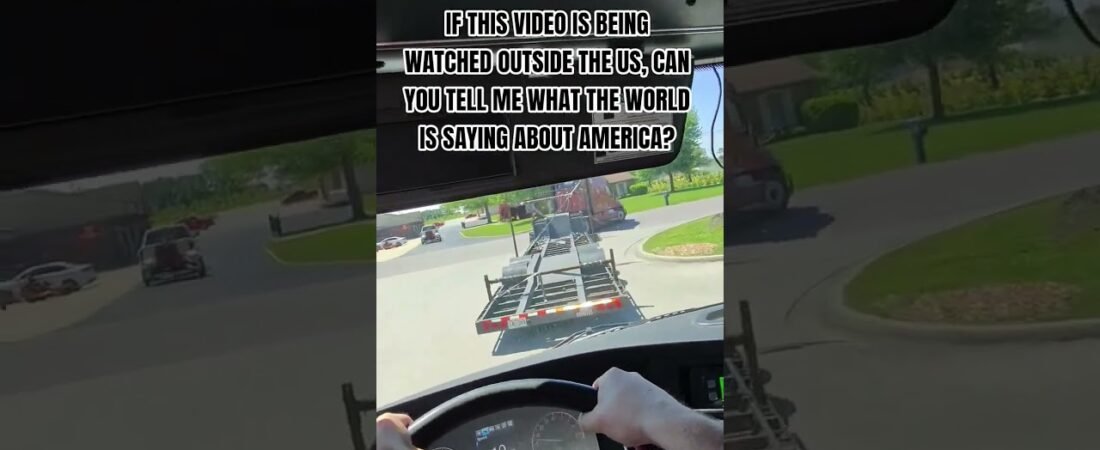 IF THIS VIDEO IS BEING WATCHED OUTSIDE THE US, CAN YOU TELL ME WHAT THE WORLD IS SAYING ABOUT US?