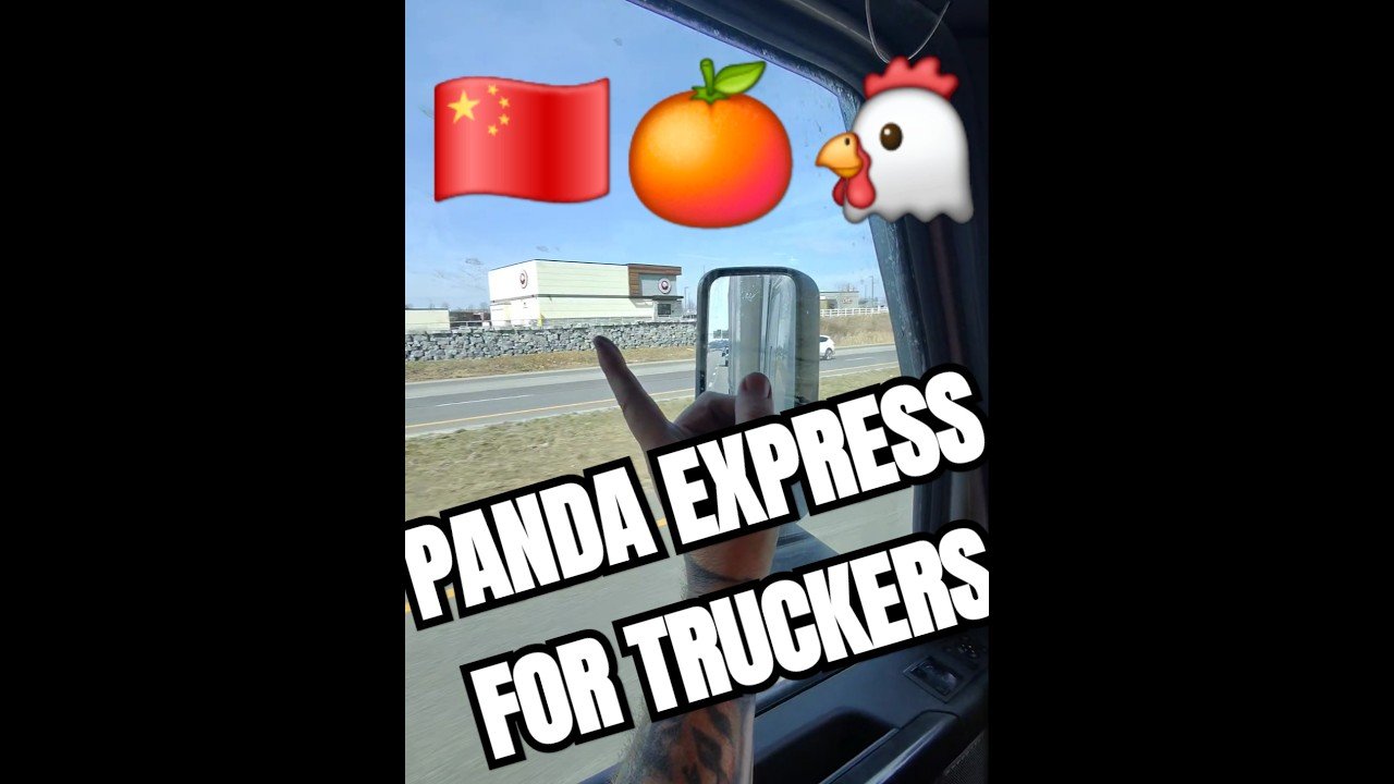 I’M COMING FOR YOU PANDA EXPRESS! You will be mine. Truckers have big dreams.