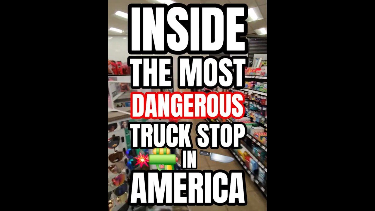 INSIDE THE MOST DANGEROUS TRUCK STOP IN AMERICA. This is way too scary for you to go alone.