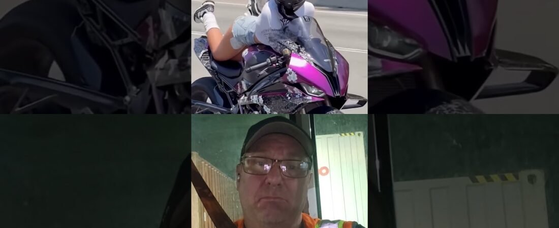 IS SHE FLIRTING WITH US,  DRIVER? THEY ALL LOVE TRUCKERS!