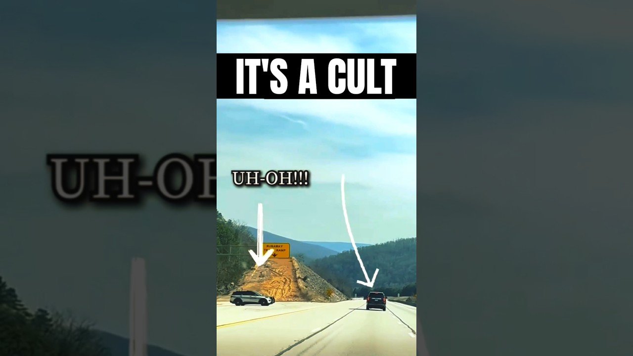 IT’S A CULT AND THEY ARE OUT TO GET US, DRIVER!
