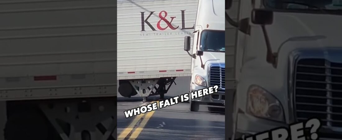 IT’S ALL YOUR FAULT DRIVER! What would you do in this situation?
