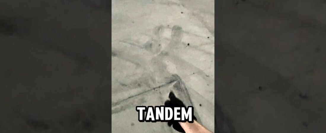 IT’S CALLED TANDEM ART, FROM A TRUCKERS HEART. REMEMBER THAT, DRIVER!