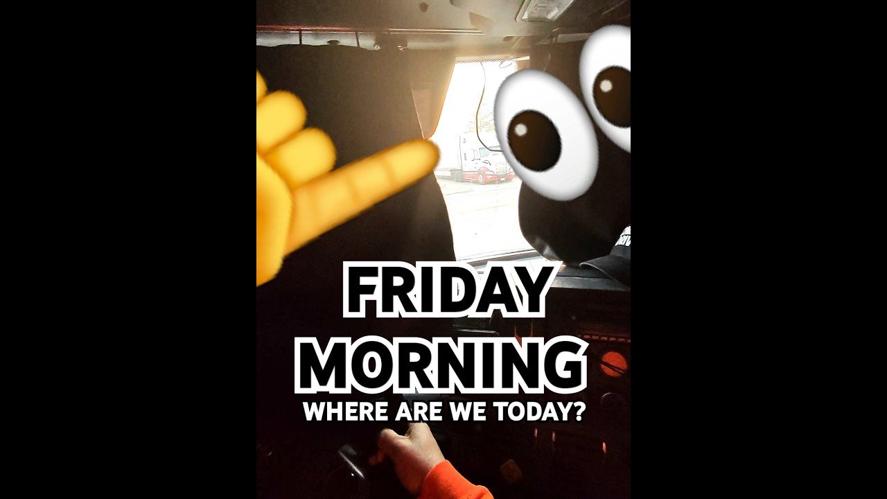 IT’S FRIDAY! WHERE ARE WE THIS MORNING? I’m not home with my family..