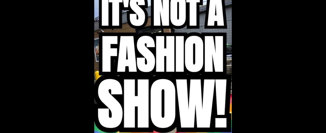 IT’S NOT A FASHION SHOW OUT HERE, DRIVERS! Stop with all the feminine stuff! let’s be men!