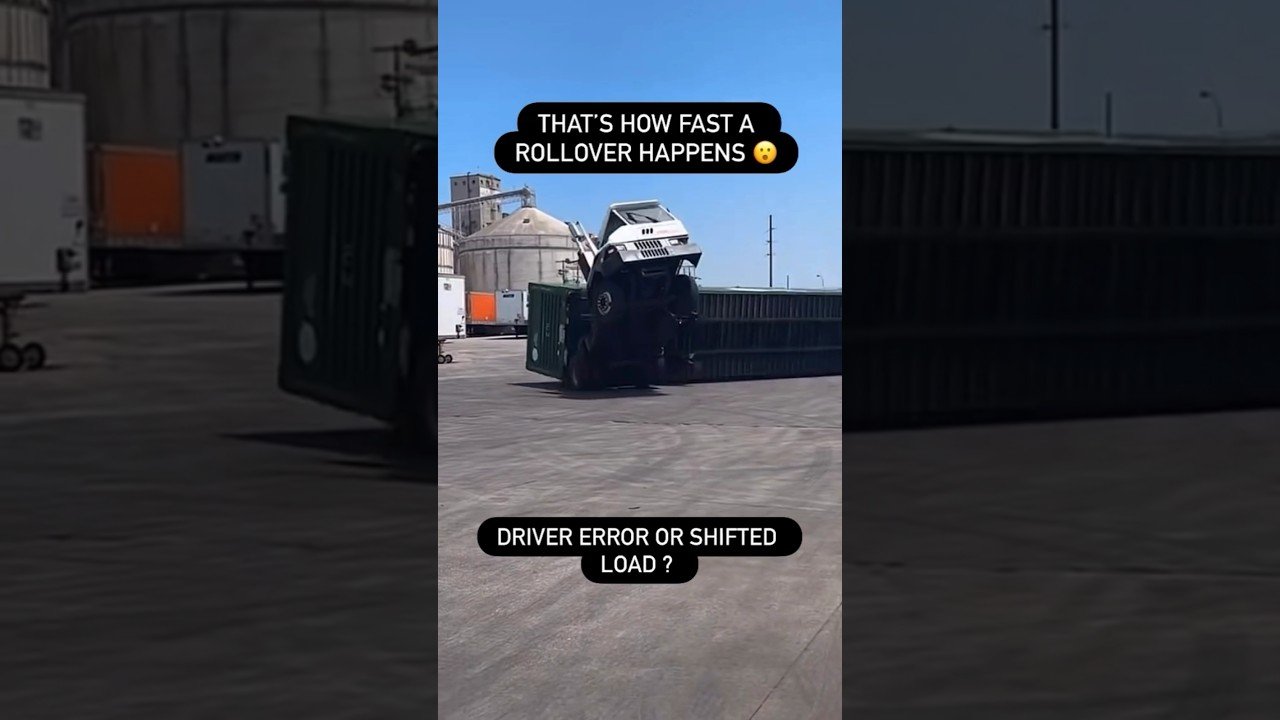 IT’S NOT MY FAULT! THE LOAD SHIFTED! It could happen to you too.