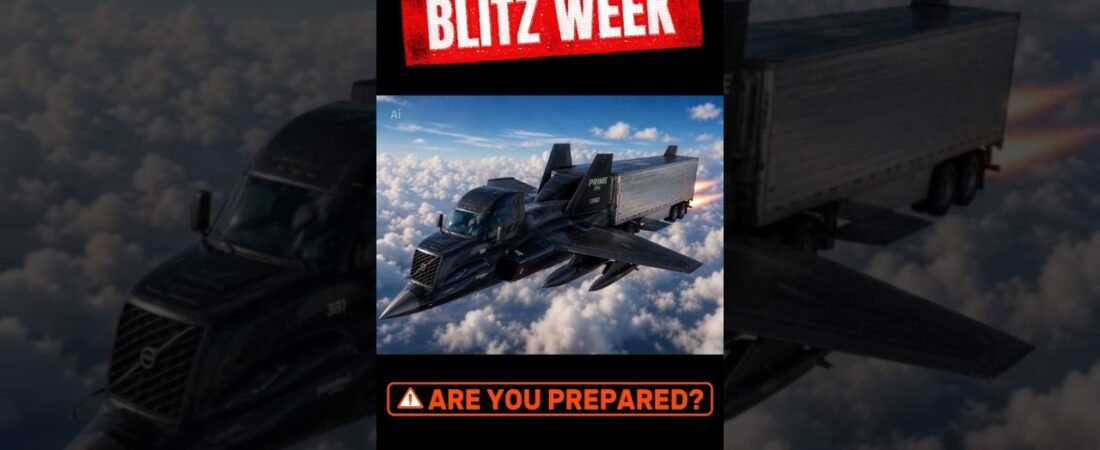 IT’S OK TO BE SCARED, DRIVER! BLITZ WEEK IS A SCARY PART OF TRUCKING.