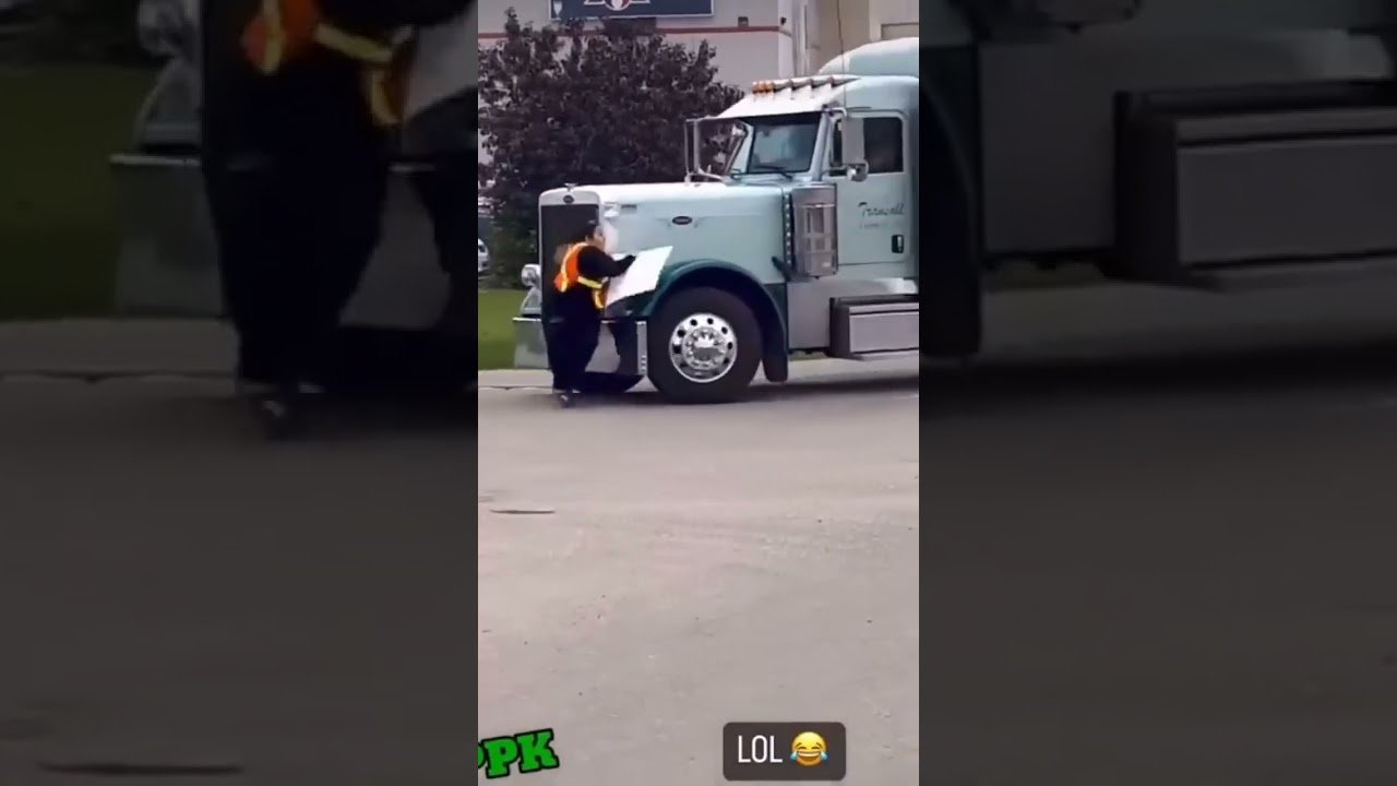 I’d like to buy that trucker a beer!