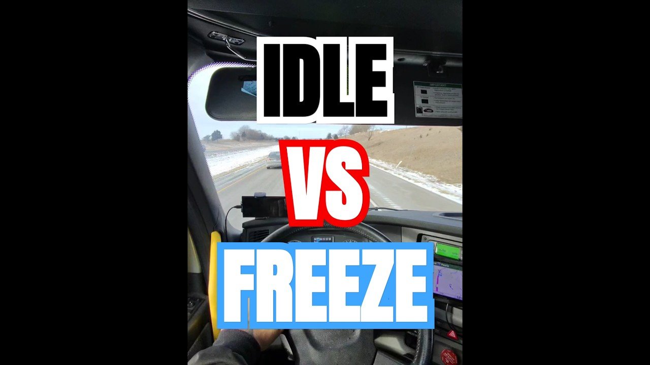 Idle or Freeze?! Here’s the facts about being warm from a 5 Million Mile American Trucker BadA$$!