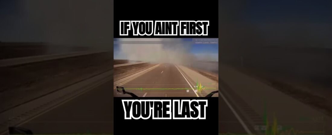 If you aint first, you’re last! We don’t slow down for anyone! This is why.