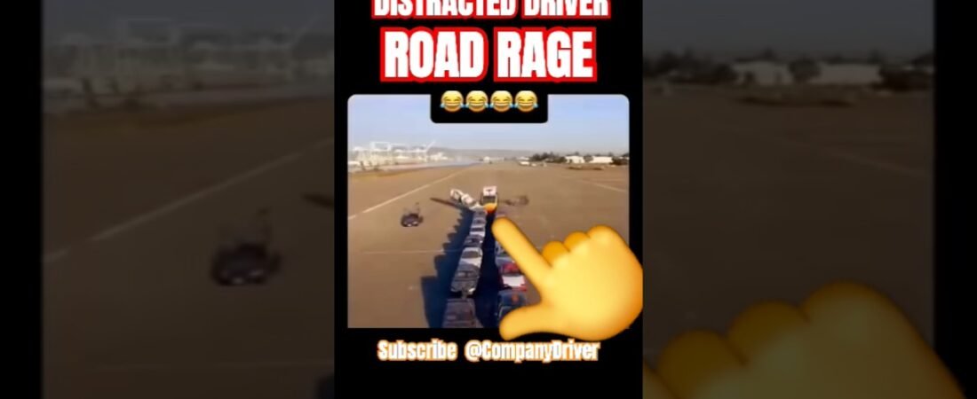 If you thought Distracted Drivers with Road Rage was bad, you haven’t met this guy!