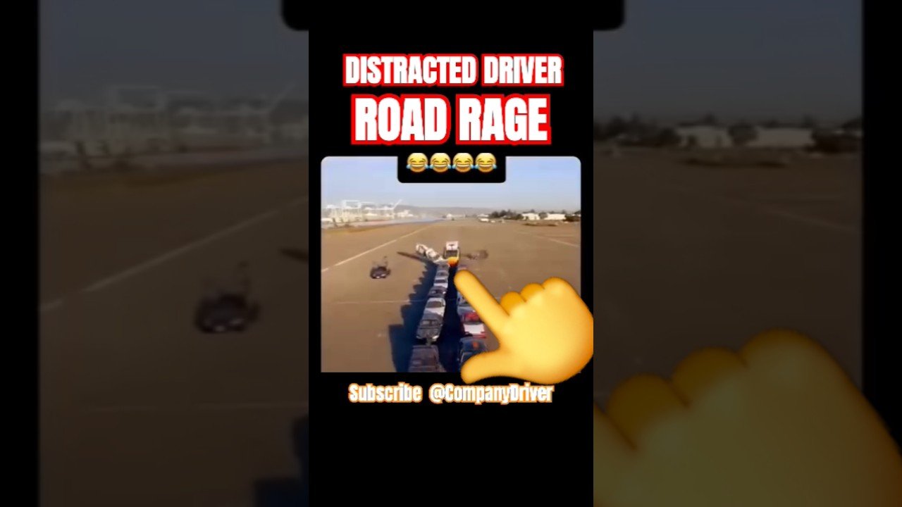 If you thought Distracted Drivers with Road Rage was bad, you haven’t met this guy!