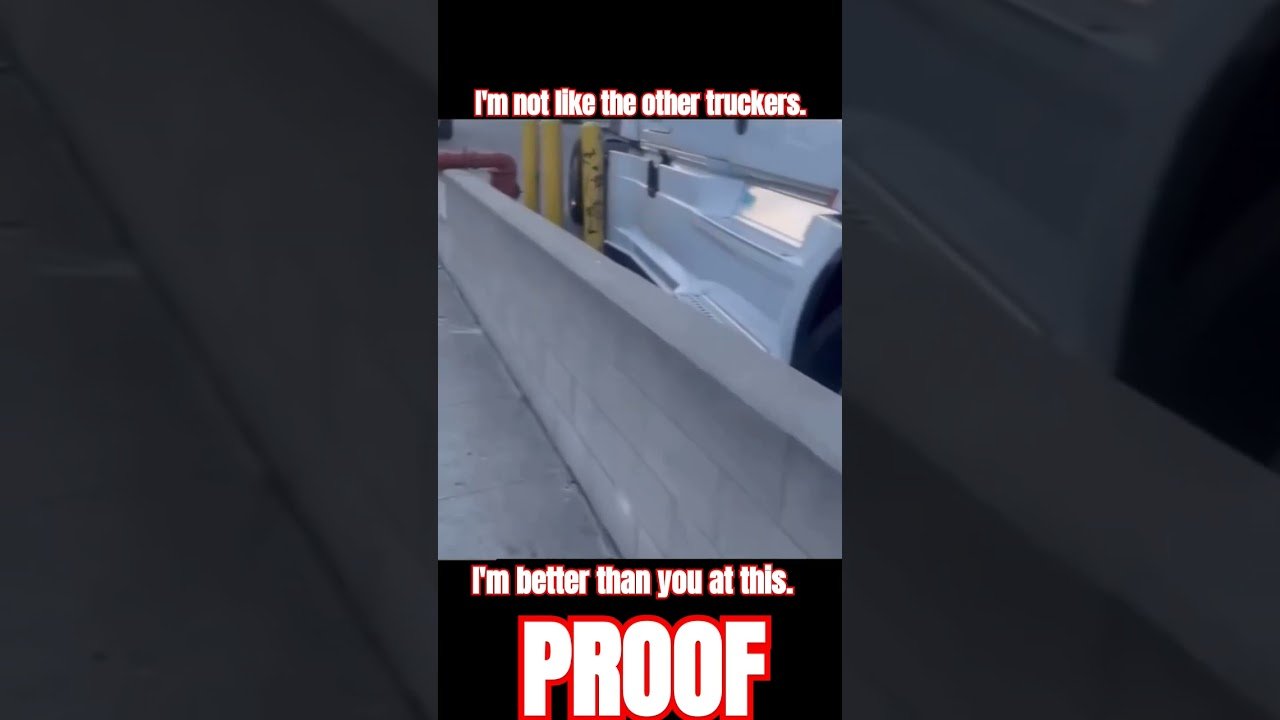 I’m Built Different. I’m NOT like the other Truckers. I can do things they can’t do. Here’s my PROOF