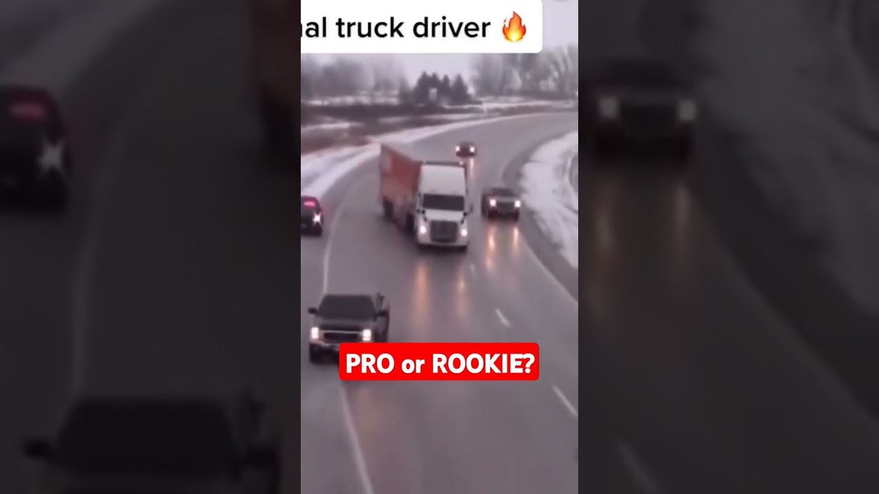 Is this Trucker a Pro or a Rookie? Let’s see what you think about this Driver.