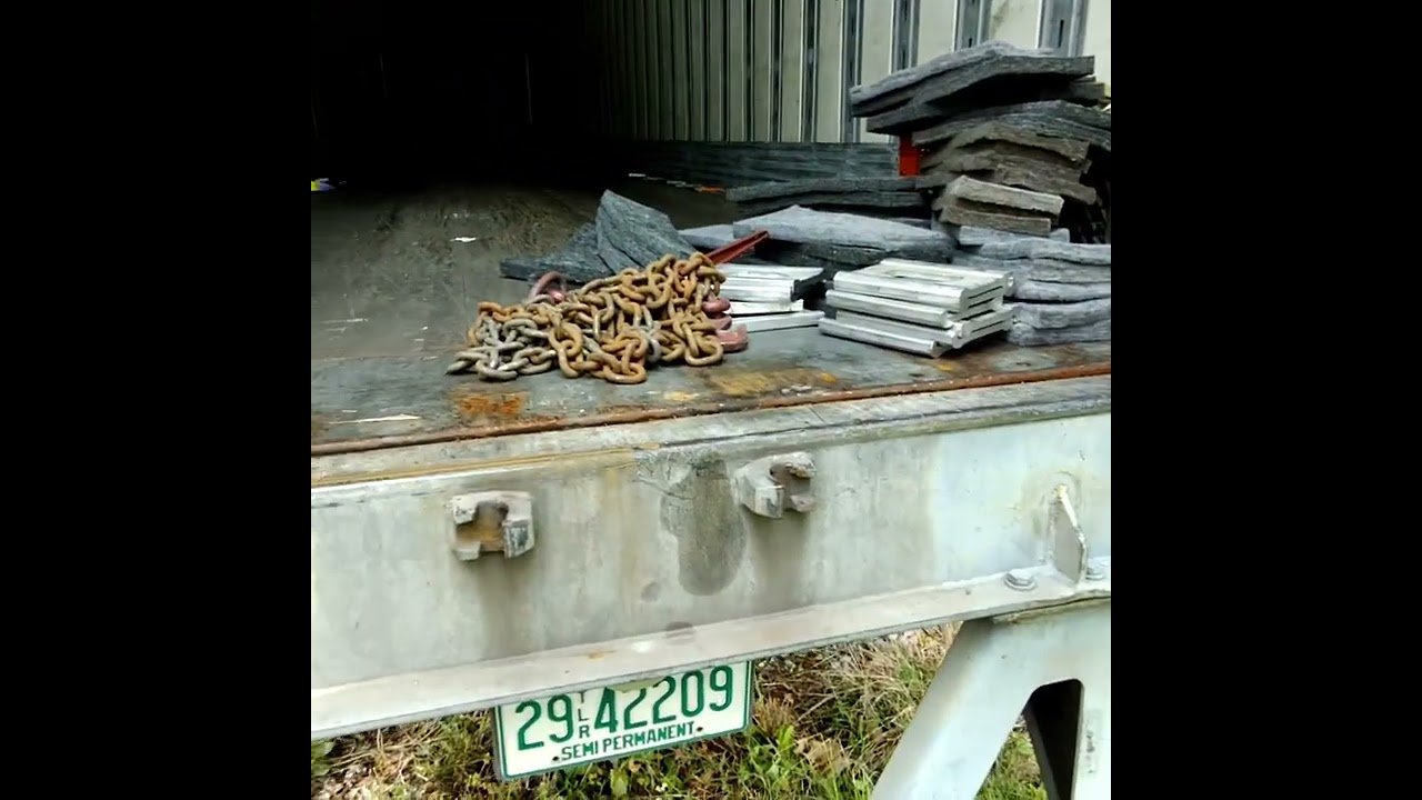 Is this normal? Is this supposed to be empty? Does this equipment belong to the semi trailer?