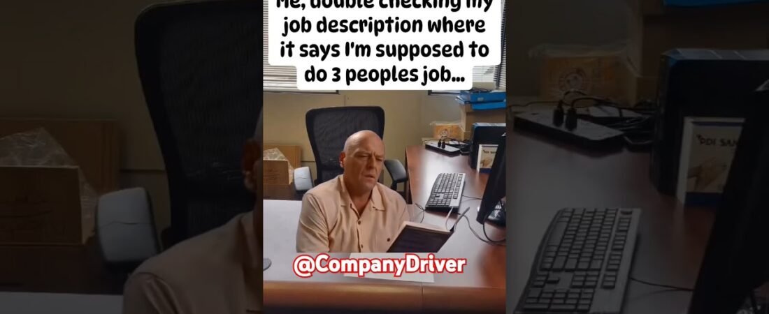 It feels like I’m doing everyone else’s jobs too, sometimes.