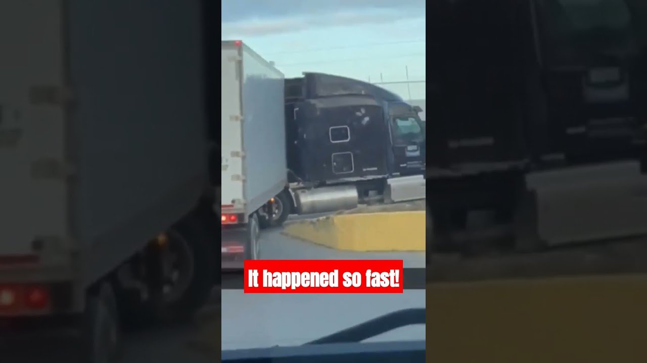It happened so fast! Everything gone in seconds for this driver. How could he have prevented this?