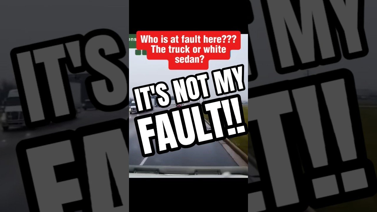 It’s NOT my fault! She cut me off like I wasn’t even there.