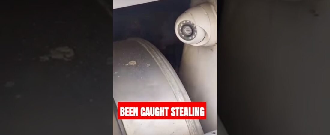 I’ve been caught stealing fuel again. They think I can be stopped by installing a SECURITY CAMERA?
