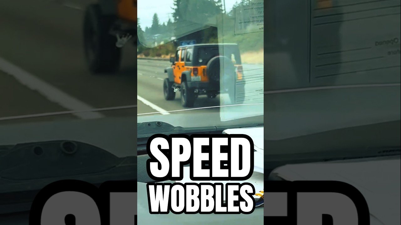 JEEP GOT SPEED WOBBLES ON THE HIGHWAY GOING FULL SPEED.