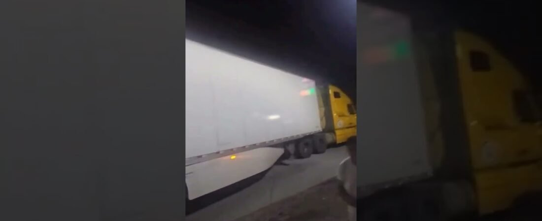 Just Keep Driving. Nobody Will Know. Trucker Makes HUGE MISTAKE.
