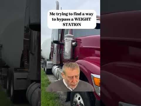 Just hammer down and by-pass that scale, driver. Don’t be afraid of the DOT.