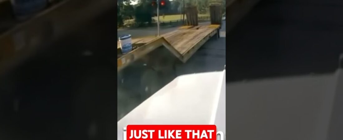 Just like that… Trucker becomes a statistic.
