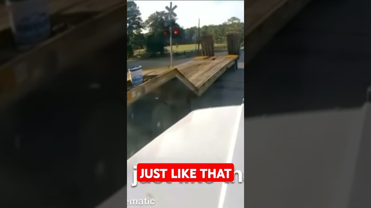 Just like that… Trucker becomes a statistic.