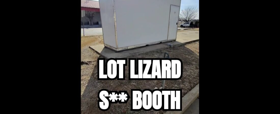 Keeping our Lot Lizards warm and safe out here in the winter. We care for our own.