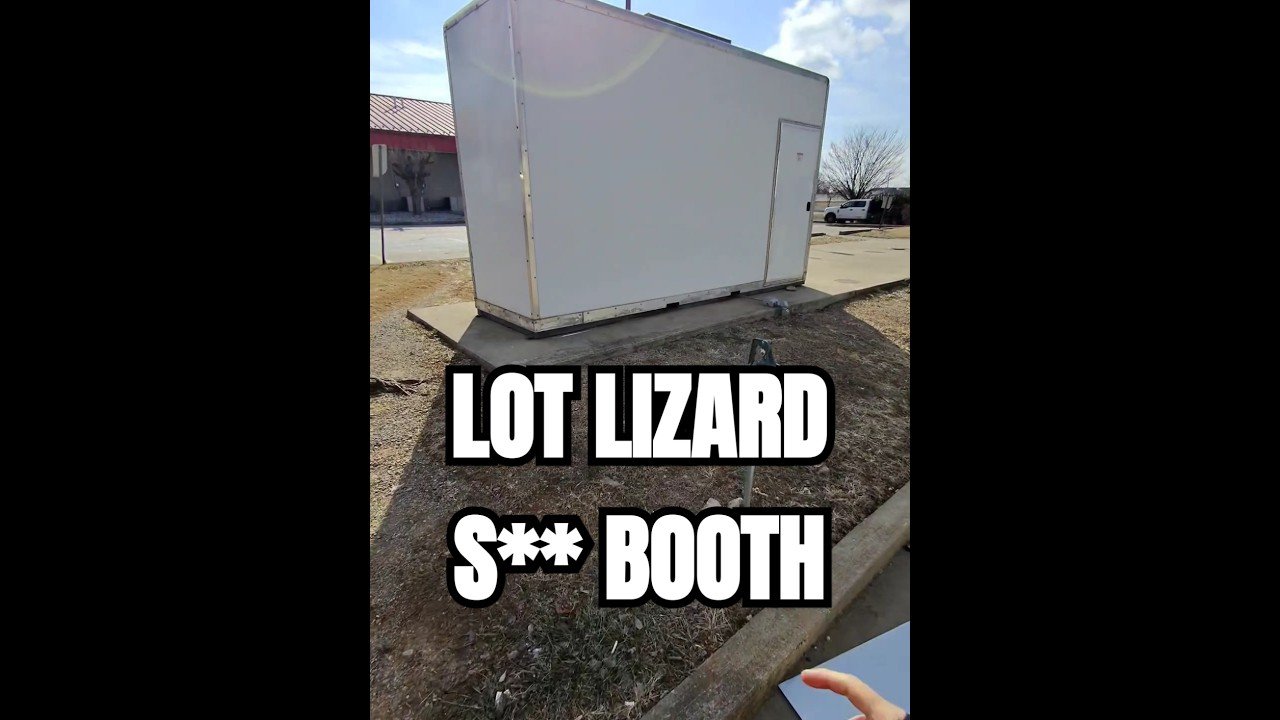Keeping our Lot Lizards warm and safe out here in the winter. We care for our own.