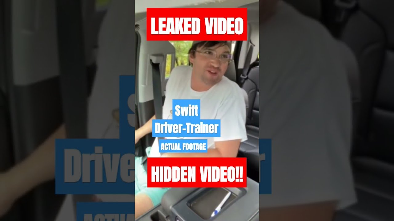 LEAKED VIDEO – DRIVER TRAINER HITS ON STUDENT DRIVER DURING CDL TRAINING.