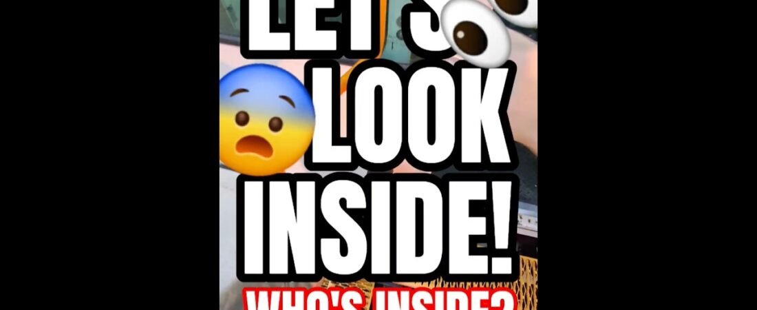 LET’S OPEN THIS TRAILER AND FIND OUT WHOS INSIDE!