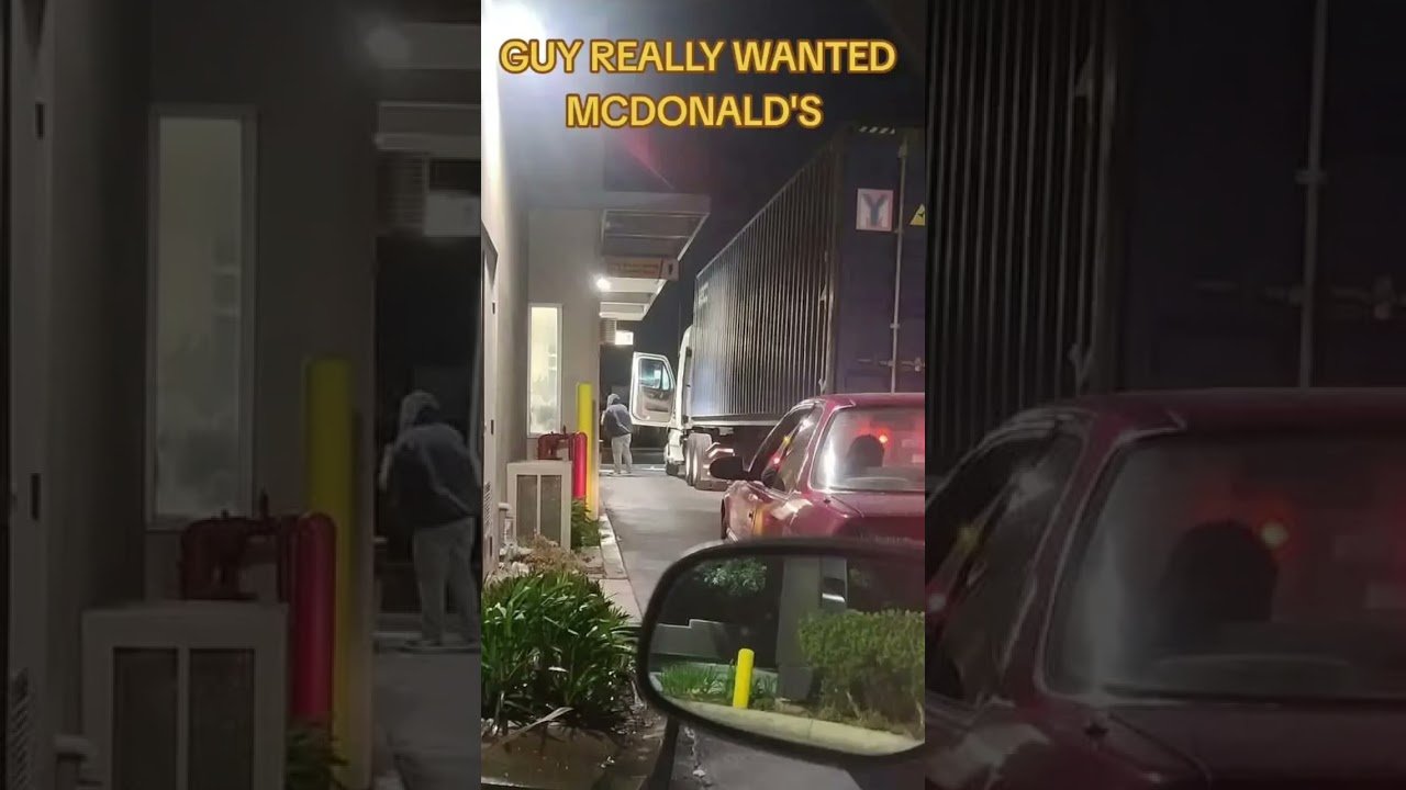 LIKE YOU’VE NEVER DONE THIS BEFORE, DRIVER! All truckers try this from time to time.