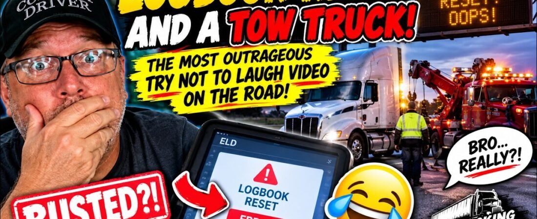 LOGBOOK RESET & A TOW TRUCK?! The Most Outrageous Trucking Fails! It you laugh, You’re a Trucker #89