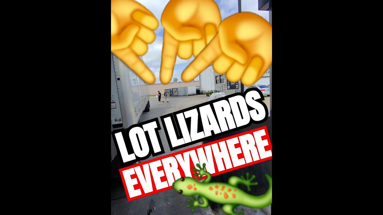 LOT LOZARDS ARE EVERYWHERE. Would you play with one?