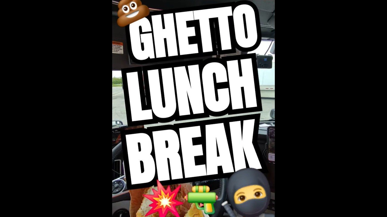 LUNCH BREAK IN THE GHETTO! What would you do on your time off?