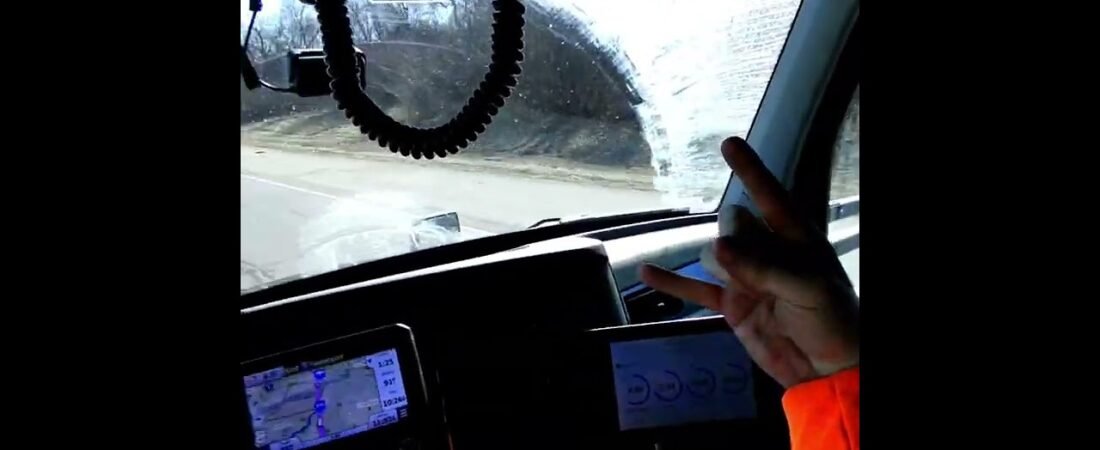Learn to Pass Real Trucks like this Cool Trucker. Passing can be cool with the right moves. #Shorts