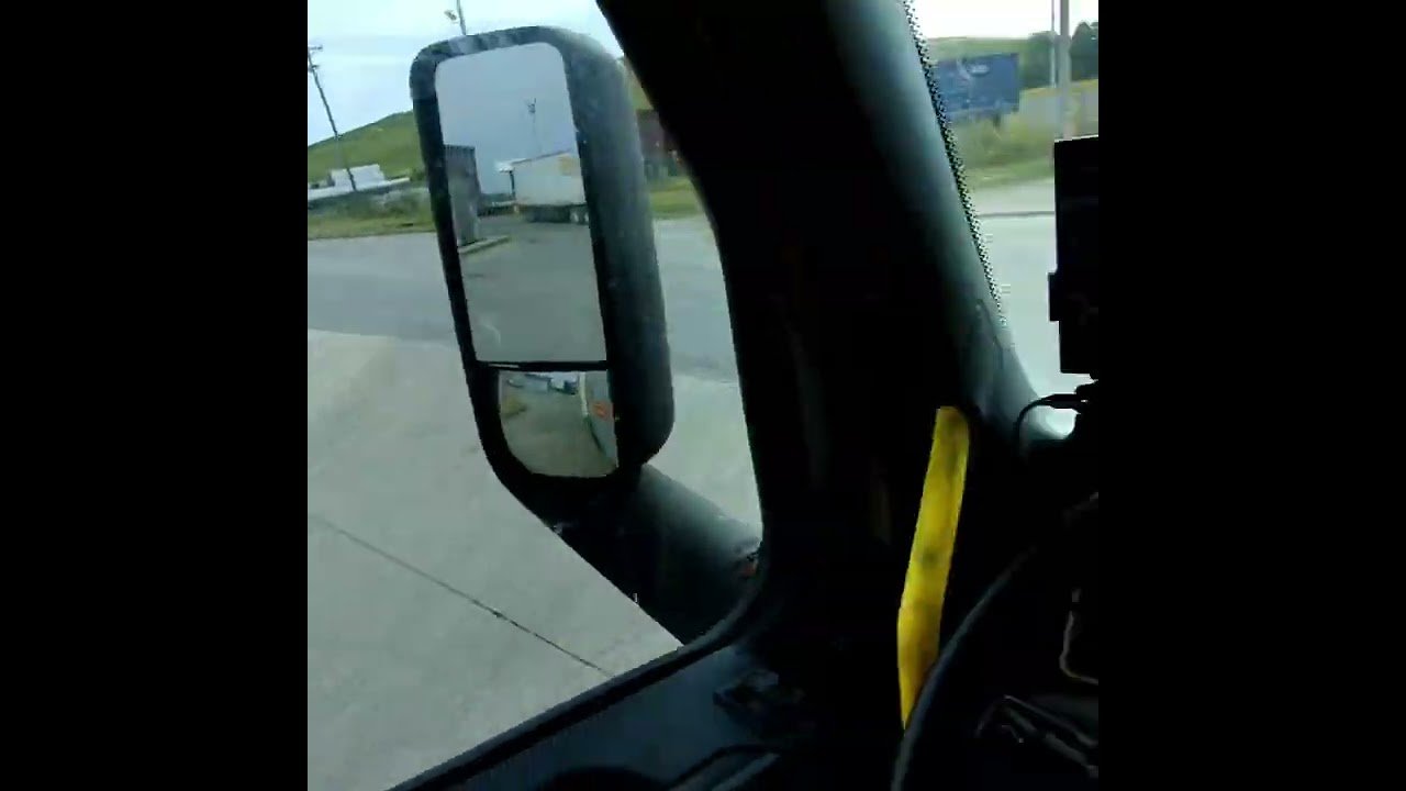 Let’s Get Out of Here! Trucker makes a perfect escape from the truck stop in Middle America.