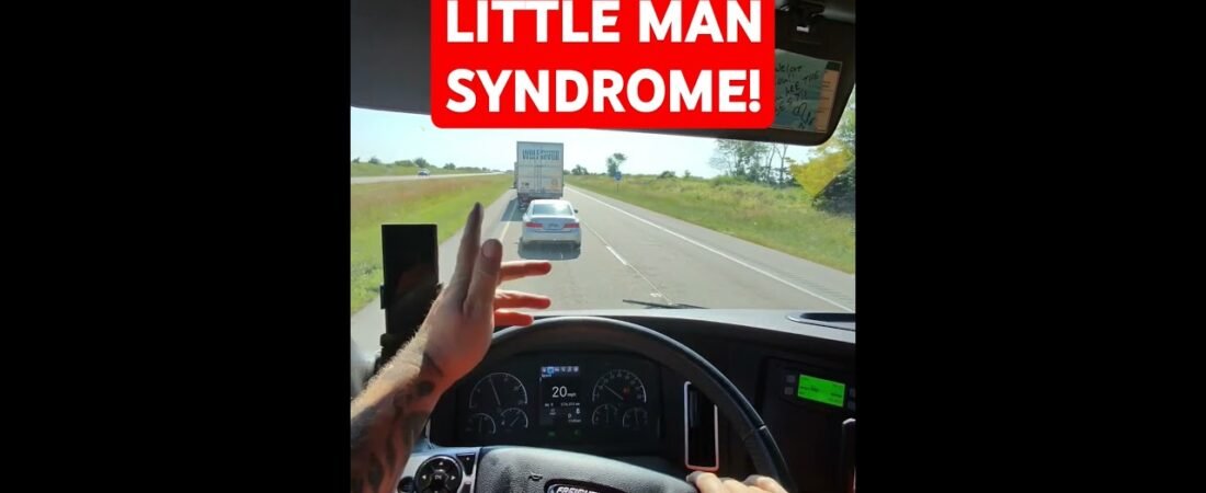 Little Man Syndrome Strikes Again. Every City has a few of these guys on the Freeway.