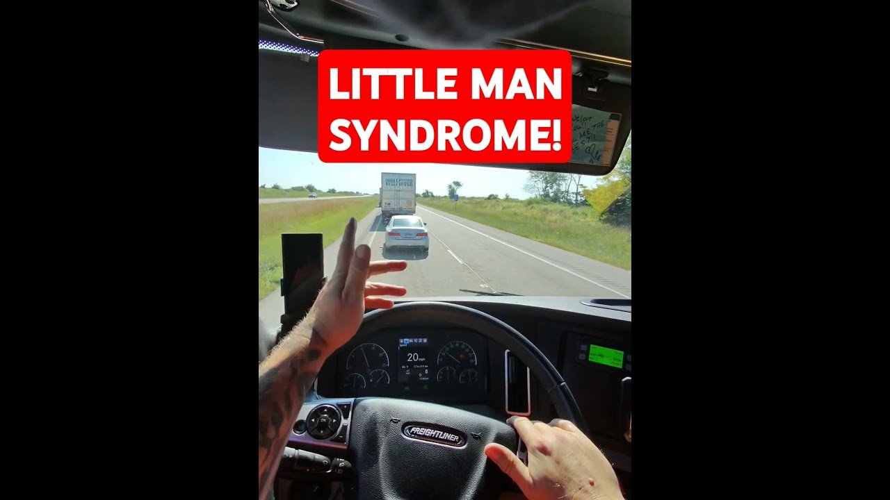 Little Man Syndrome Strikes Again. Every City has a few of these guys on the Freeway.