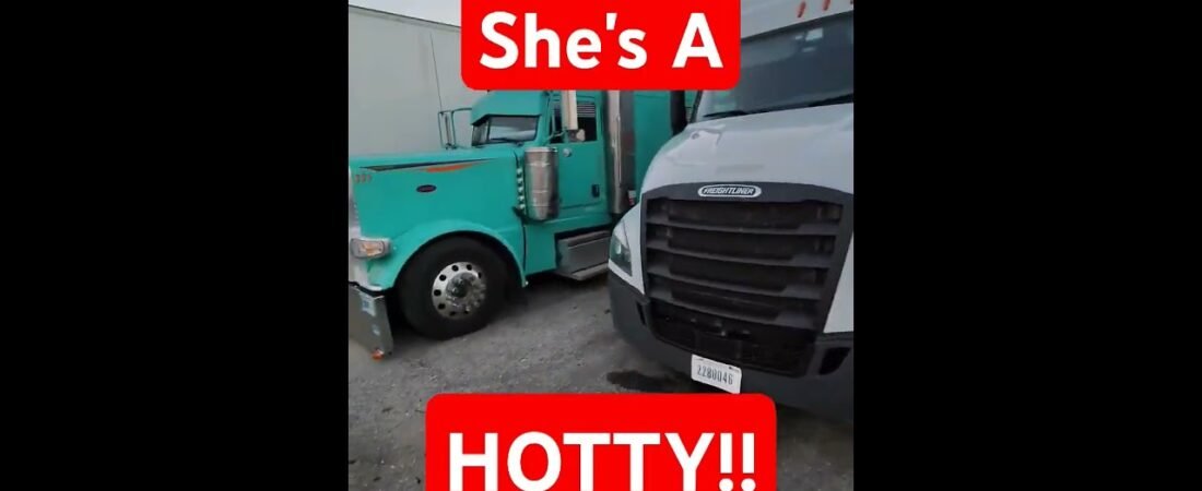 Look who I get to sleep by tonight at the truckstop. She’s HOT! Don’t tell my wife!