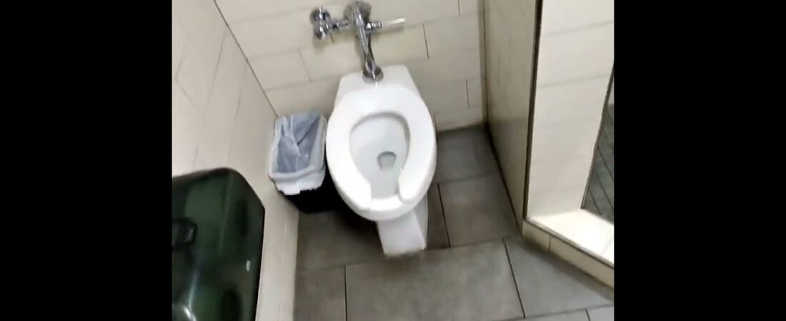 Loves Truckstop in Nashville has the smallest showers. At least they appeared clean. TRASHVILLE TN.