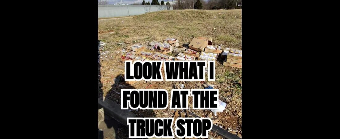 MAJOR TRUCK STOP FIND! I scored today like never before! Abandoned Freight!