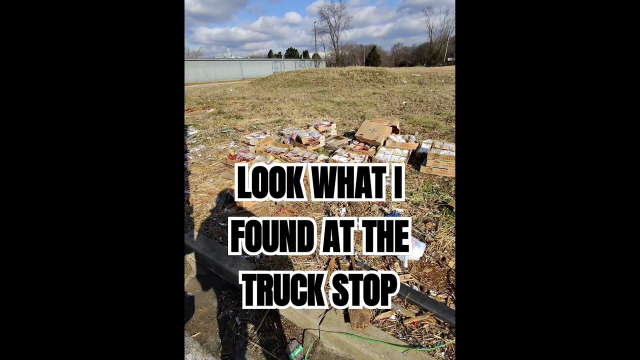 MAJOR TRUCK STOP FIND! I scored today like never before! Abandoned Freight!