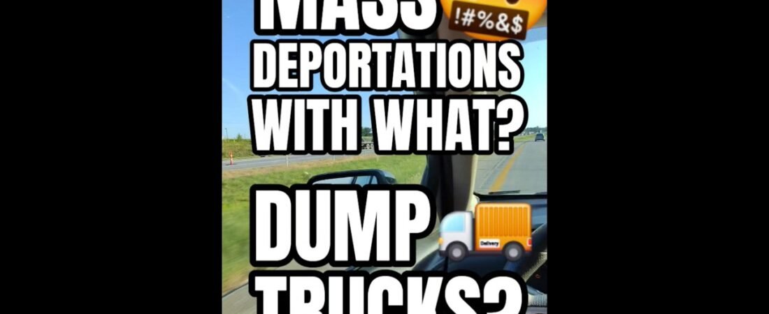 MASS DEPORTATIONS USING DUMP TRUCKS? This will open your eyes. Life is hard.