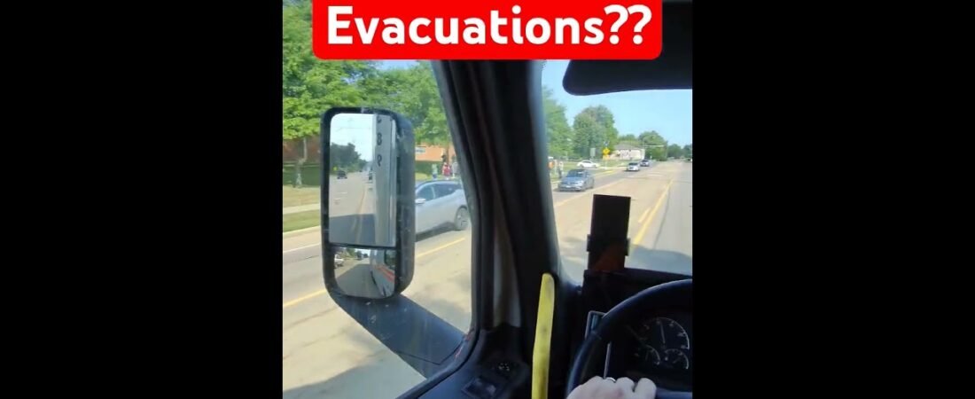 MASS EVACUATIONS IN WISCONSIN? This is getting scary out here. What’s going on? Did you see it too?