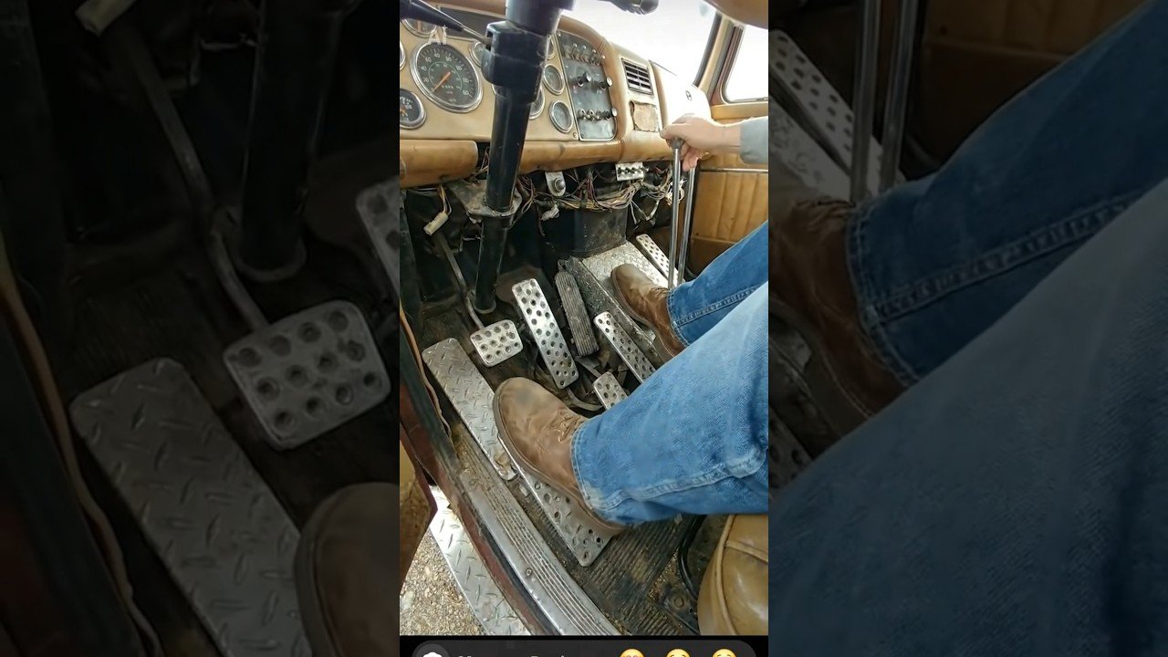 MECHANICAL CRUISE CONTROL IN A SEMI TRUCK CAN BE TRICKY.