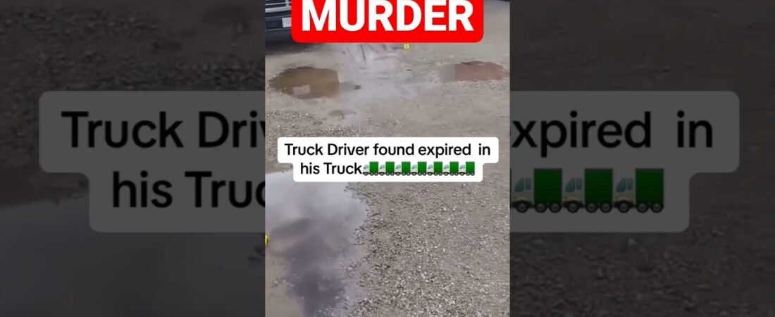 MURDER at the truck stop! This is what went down. Just another day on the road in 2024.